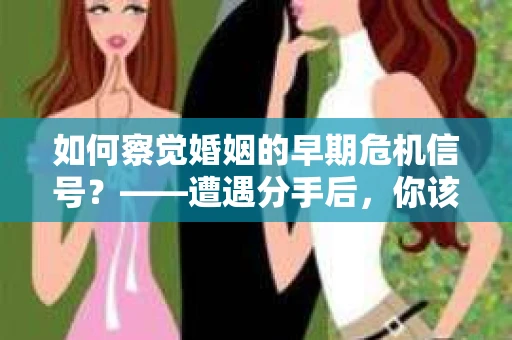 如何察觉婚姻的早期危机信号？——遭遇分手后，你该怎么办？