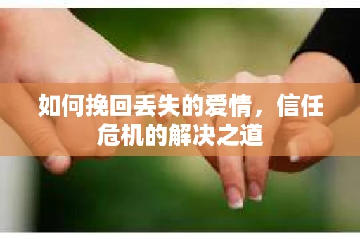 如何挽回丢失的爱情，信任危机的解决之道