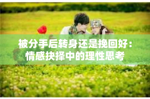 被分手后转身还是挽回好：情感抉择中的理性思考