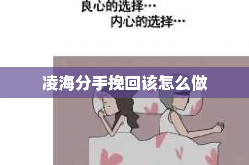 凌海分手挽回该怎么做