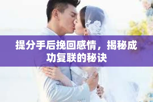 提分手后挽回感情，揭秘成功复联的秘诀