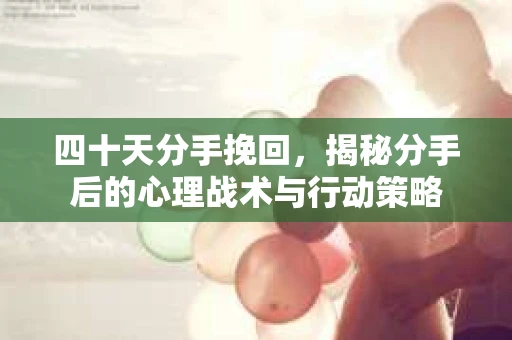 四十天分手挽回，揭秘分手后的心理战术与行动策略