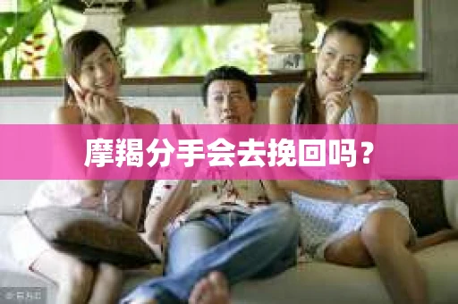 摩羯分手会去挽回吗？