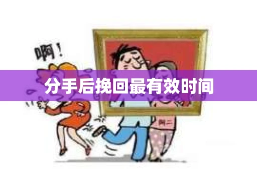 分手后挽回最有效时间