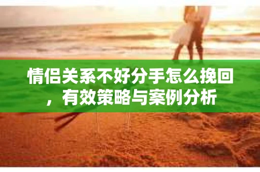 情侣关系不好分手怎么挽回，有效策略与案例分析