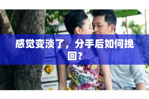 感觉变淡了，分手后如何挽回？