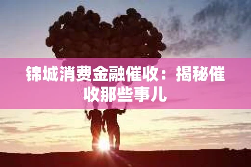锦城消费金融催收：揭秘催收那些事儿